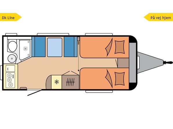 Hobby De Luxe 460 SL DK line